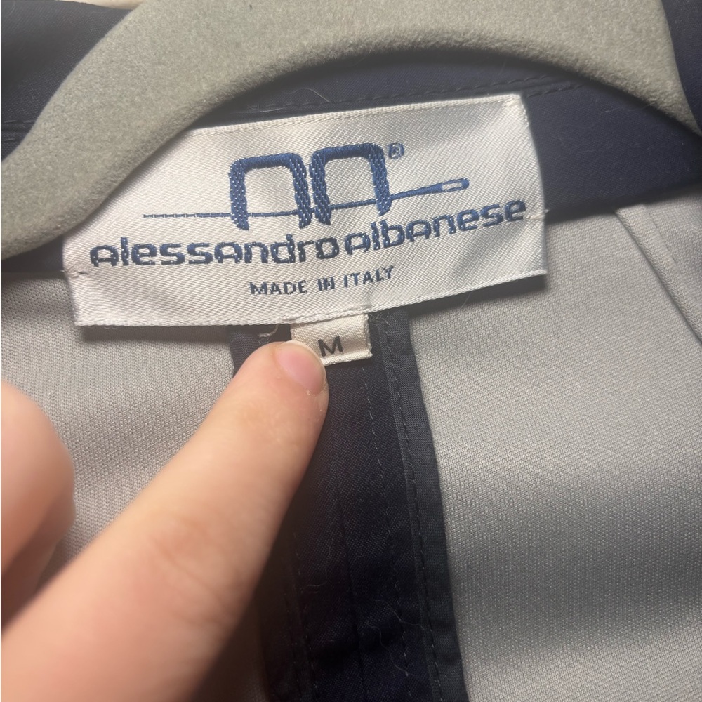 Alessandro Albanese Easy Care Navy show jacket Women’s Size Medium - Picture 2 of 5